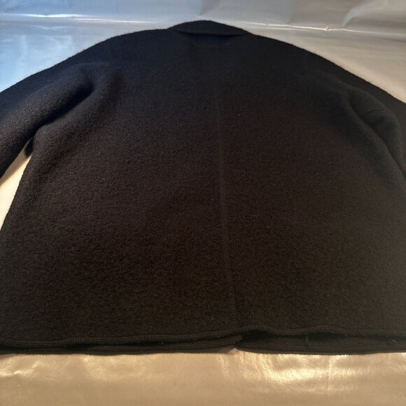 Carroll Reed Wool Jacket Women Felted Blazer Textured Pocket Cardigan Long Sleev - Picture 16 of 16